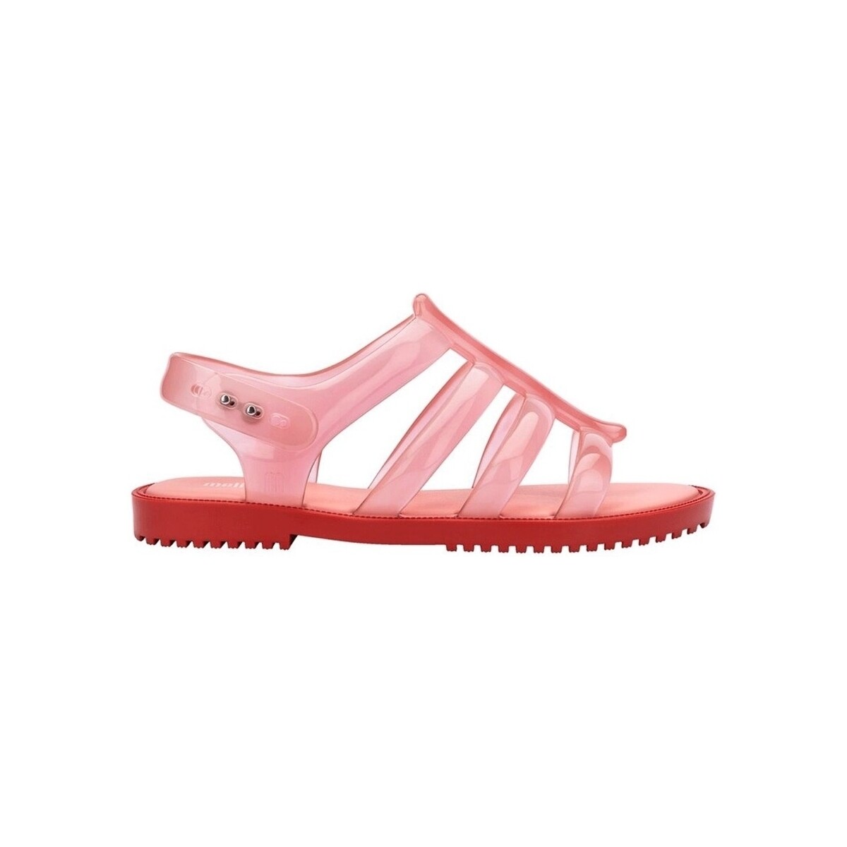 Zapatos Mujer Sandalias Melissa Flox Bubble AD - Red/Pink Rosa