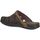 Zapatos Hombre Zuecos (Clogs) Rohde 6090 Marrón