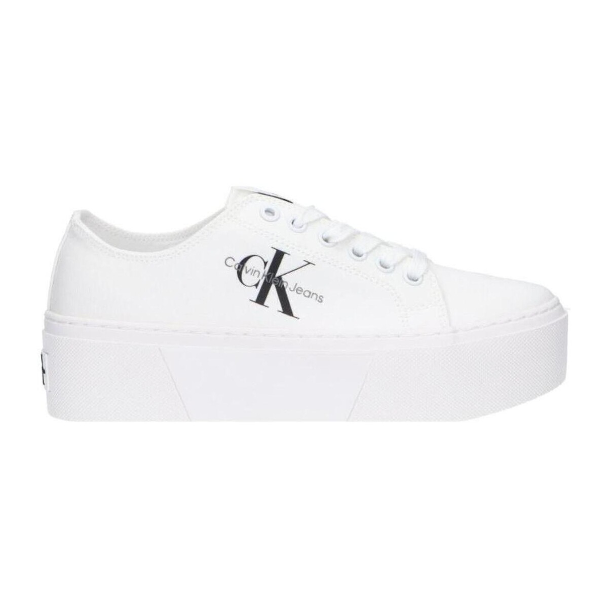 Zapatos Mujer Zapatillas bajas Calvin Klein Jeans YW0YW01033 01T Blanco