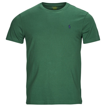 textil Hombre Camisetas manga corta Polo Ralph Lauren T-SHIRT AJUSTE EN COTON Verde
