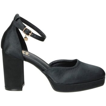 Zapatos Mujer Derbie & Richelieu Xti Sandalias  Tacón Raso Pulsera 141105 Negro Negro