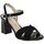 Zapatos Mujer Sandalias Pitillos 5184 Negro