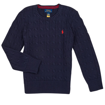Polo Ralph Lauren LS CABLE CN-TOPS-SWEATER Marino
