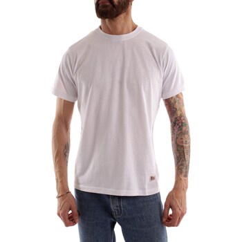 textil Hombre Camisetas manga corta Roy Rogers P23RRU208C9320111 Blanco