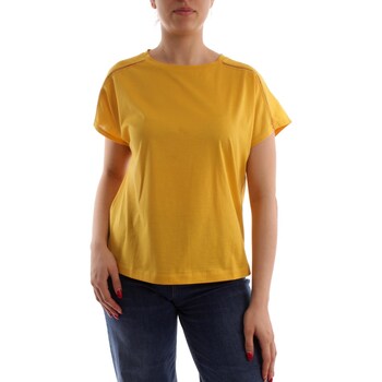 textil Mujer Camisetas manga corta Max Mara OSSIDO Amarillo
