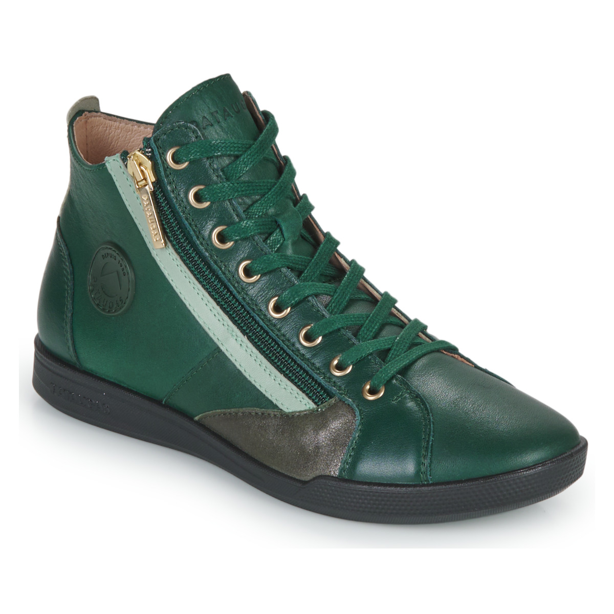 Zapatos Mujer Zapatillas altas Pataugas PALME/MIX Verde