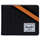 Bolsos Cartera Herschel Roy RFID Black Grid/Gargoyle/Sun Orange Negro