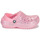 Zapatos Niña Zuecos (Clogs) Crocs Classic Lined Glitter Clog K Rosa