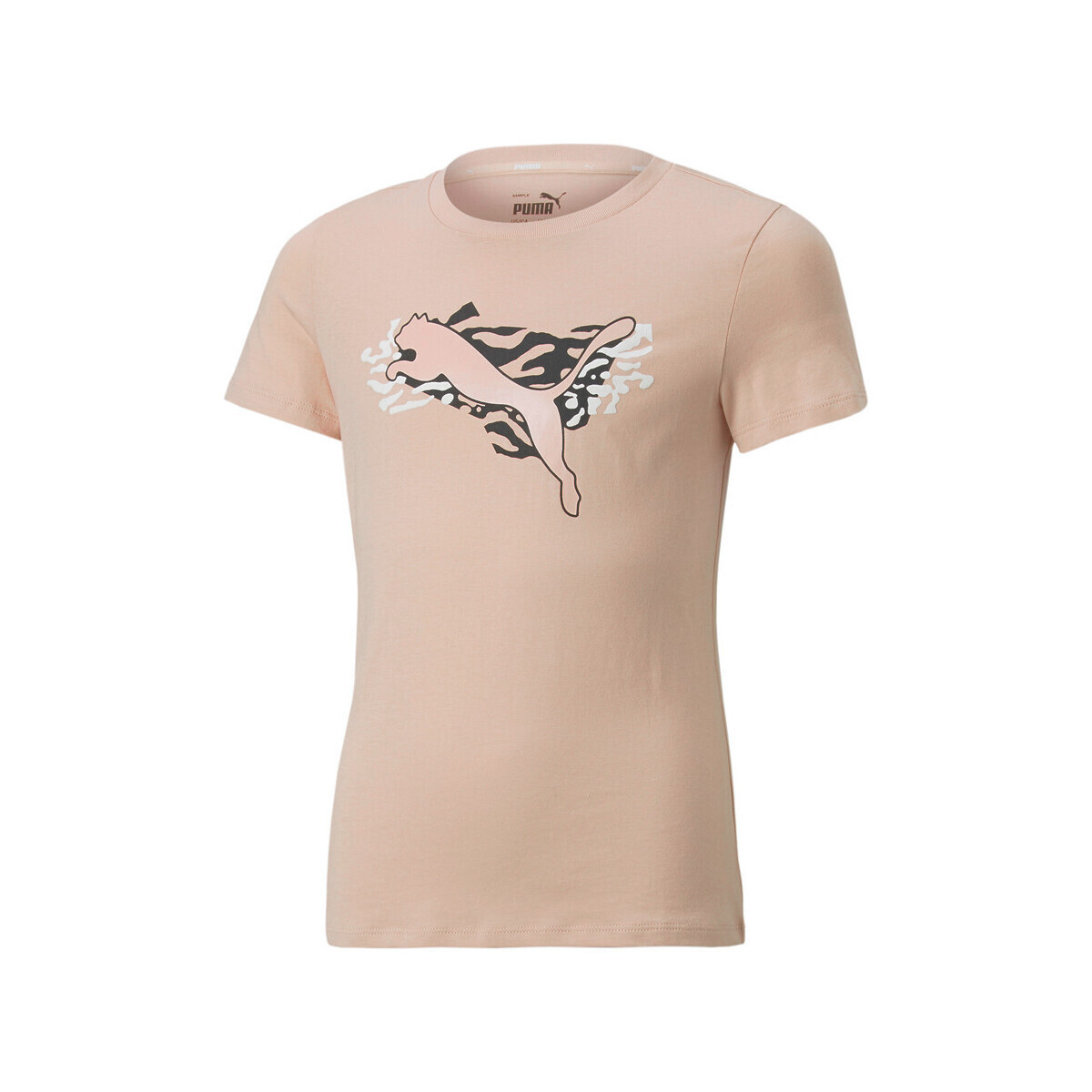 textil Niña Tops y Camisetas Puma  Rosa