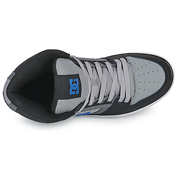 DC Shoes PURE HIGH-TOP WC Negro / Gris / Azul