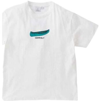 textil Hombre Camisetas manga corta Gramicci Camiseta Canoe Hombre White Blanco