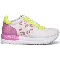 Zapatos Mujer Deportivas Moda Love Moschino JA15084G1G DAILY RUNNING Blanco