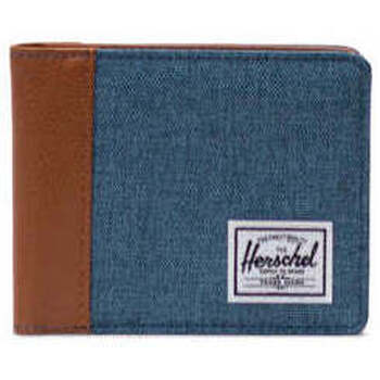 Bolsos Cartera Herschel Hank II RFID Copen Blue Crosshatch Azul