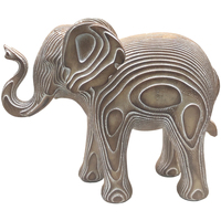 Casa Figuras decorativas Signes Grimalt Figura Elefante Marrón