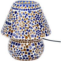 Casa Lámparas de mesa Signes Grimalt Lámpara marroquí sobremesa Azul