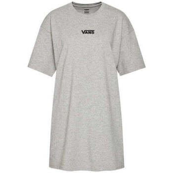 textil Mujer Tops y Camisetas Vans Dress  WM Center Vee Tee Grey Heather Gris