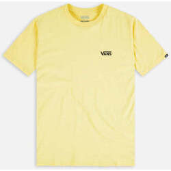 textil Hombre Tops y Camisetas Vans T-Shirt  MN Left Chest Logo Plus Ss Pale Banana Amarillo