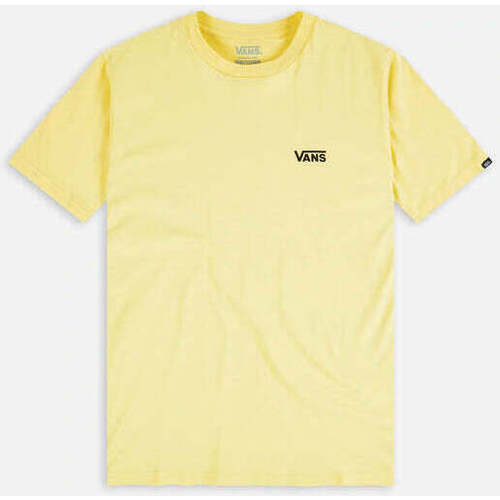 textil Hombre Tops y Camisetas Vans T-Shirt  MN Left Chest Logo Plus Ss Pale Banana Amarillo