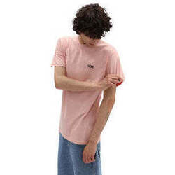 textil Hombre Tops y Camisetas Vans T-Shirt  MN Left Chest Logo Plus Ss  Mellow Rose/black Rosa