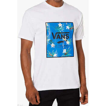 textil Hombre Tops y Camisetas Vans T-Shirt  MN Classic Print Box White/dart Floral Blanco