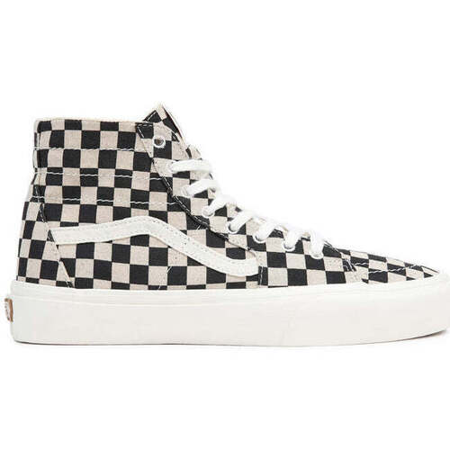 Zapatos Tenis Vans Eco Theory Sk8-Hi Tapered Checkerboard Negro