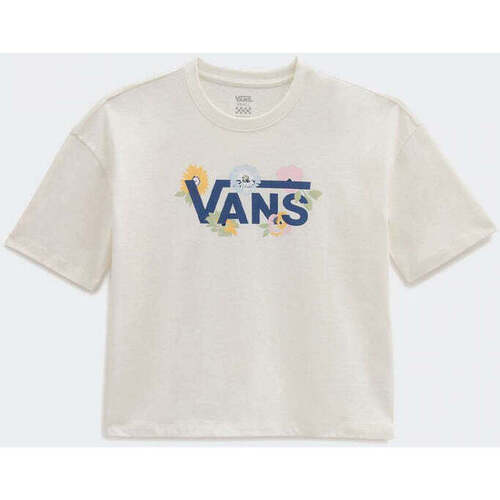 textil Mujer Tops y Camisetas Vans T-Shirt  WM Boo Kay Marshmallow Blanco