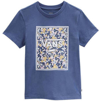 textil Mujer Tops y Camisetas Vans T-Shirt  WM Deco Box True Navy Azul