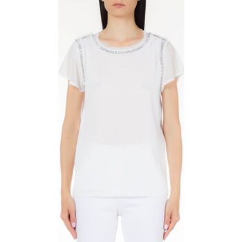 textil Mujer Tops y Camisetas Liu Jo CA3255 J5003-X0256 Blanco
