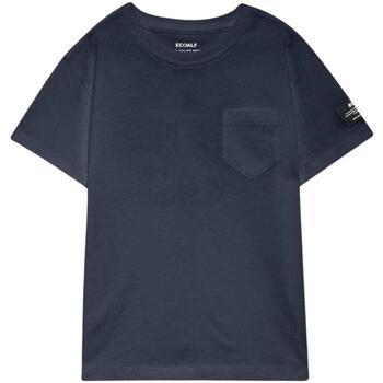 textil Niño Tops y Camisetas Ecoalf Kids POLALF T-SHIRT BOYS Azul