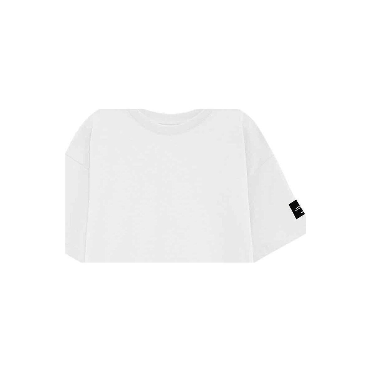 textil Niño Tops y Camisetas Ecoalf Kids SPIKEALF T-SHIRT BOYS Blanco