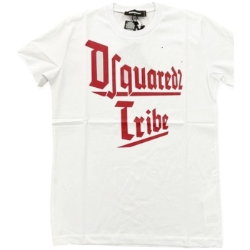 textil Hombre Camisetas manga corta Dsquared T-SHIRT Blanco