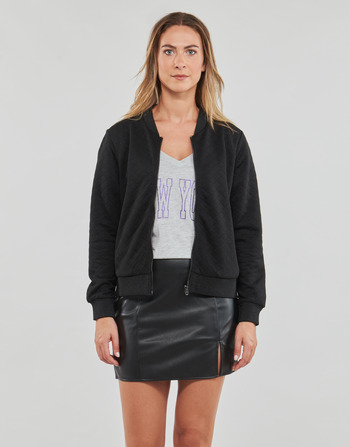 textil Mujer cazadoras Only ONLJOYCE L/S SHINE BOMBER CS SWT Negro