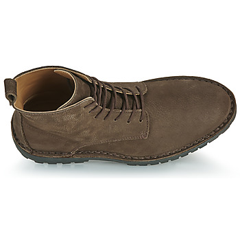 Selected SLHRICKY NUBUCK LACE-UP BOOT B Marrón