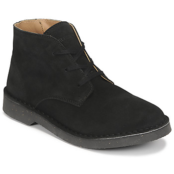Zapatos Hombre Botas de caña baja Selected SLHRIGA NEW SUEDE DESERT BOOT Negro