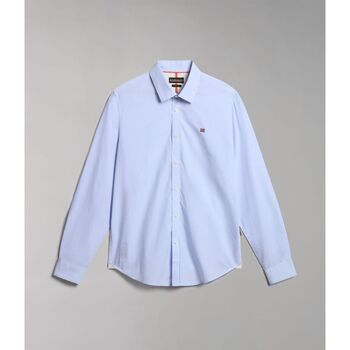 textil Hombre Camisas manga larga Napapijri G-GRAIE NP0A4H1E-2M8 FIL-A-FIL Azul