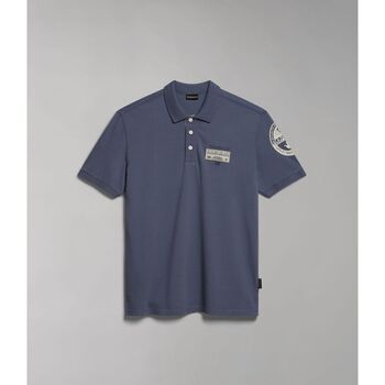 textil Hombre Tops y Camisetas Napapijri E-AMUNDSEN NP0A4H6A-M4D BLU GRISALID Azul