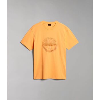 textil Hombre Tops y Camisetas Napapijri S-BOLLO NP0A4H9K-A57 ORANGE MOCK Naranja