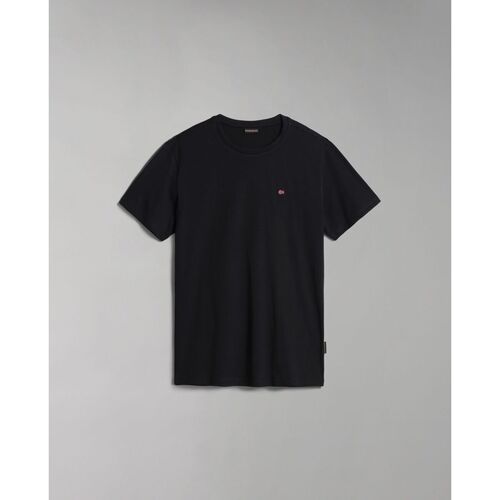 textil Hombre Tops y Camisetas Napapijri SALIS SS SUM NP0A4H8D-041 BLACK Negro