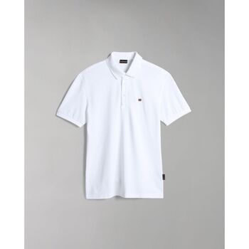 textil Hombre Tops y Camisetas Napapijri EOLANOS 3 NP0A4GB3.-002 BRIGHT WHITE Blanco