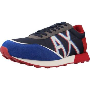 Zapatos Hombre Deportivas Moda EAX XUX157 Azul