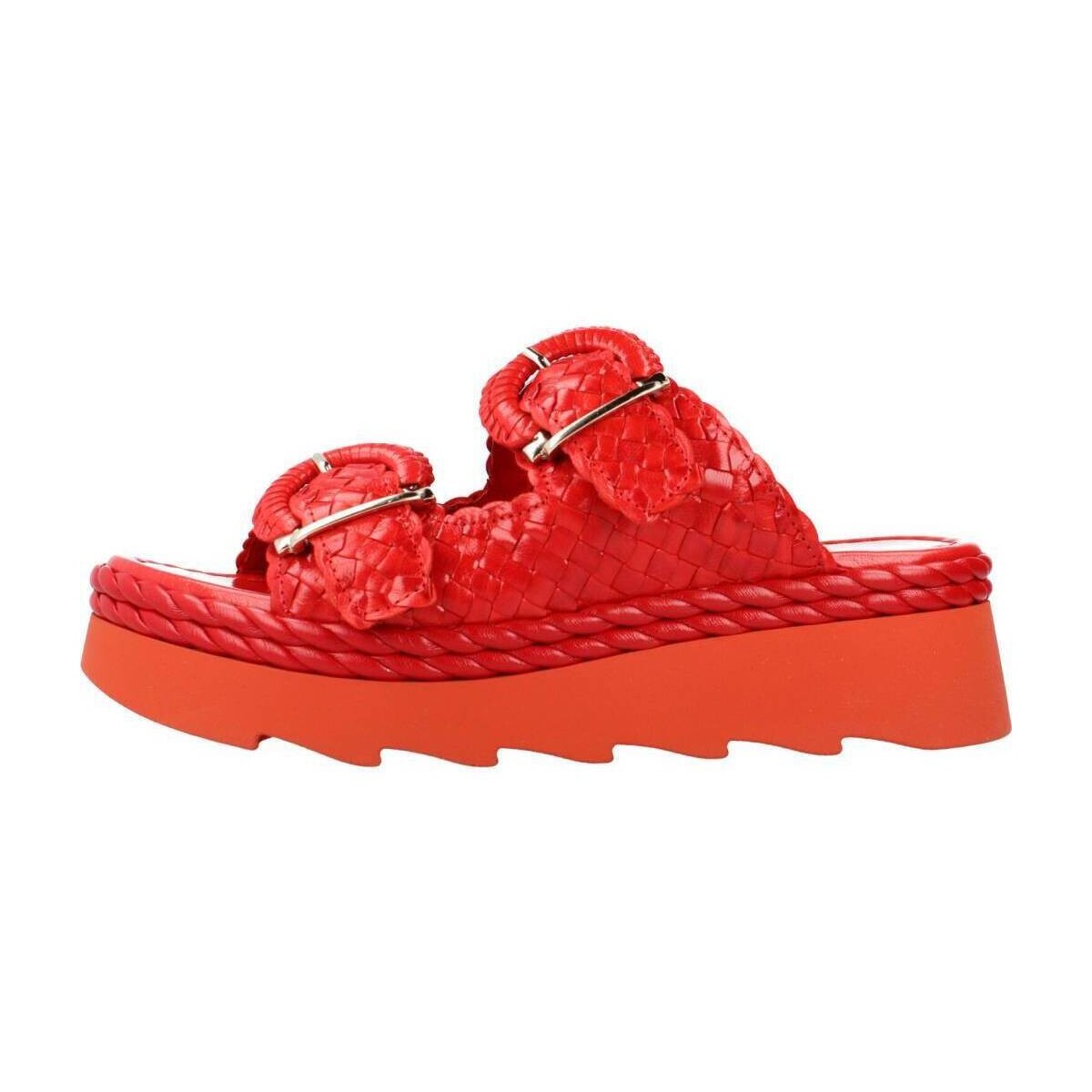 Zapatos Mujer Sandalias Pon´s Quintana ALEXIA Rojo