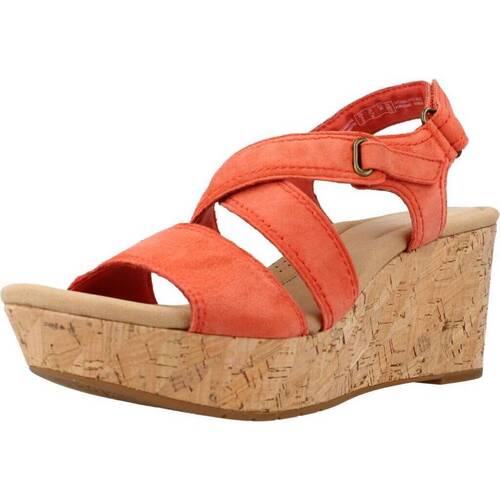 Zapatos Mujer Sandalias Clarks ROSE WAY Naranja