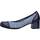 Zapatos Mujer Bailarinas-manoletinas Pitillos 5091P Azul