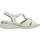 Zapatos Mujer Sandalias Pitillos 5013P Beige