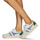 Zapatos Mujer Zapatillas bajas Gola GRANDSLAM TRIDENT Blanco / Violeta