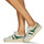 Zapatos Mujer Zapatillas bajas Gola SUPERSLAM BLAZE Beige / Oro / Verde