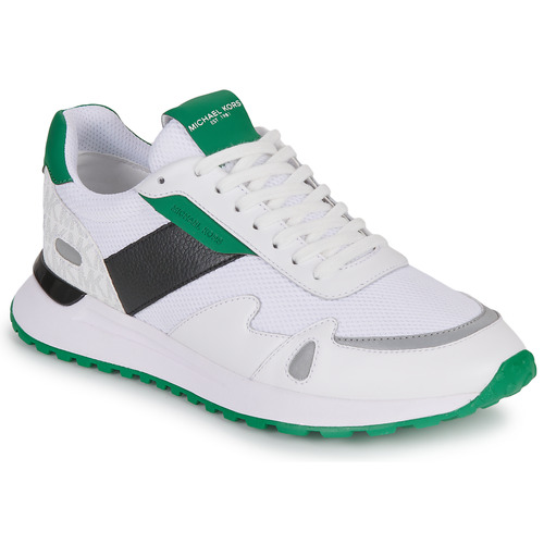 Zapatos Hombre Zapatillas bajas MICHAEL Michael Kors MILES Blanco / Verde / Negro