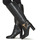 Zapatos Mujer Botas urbanas MICHAEL Michael Kors HAMILTON HEELED BOOT Negro