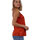 textil Mujer Tops / Blusas Admas Camiseta de tirantes Puntilla Escote Naranja