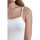 textil Mujer Tops / Blusas Admas Camiseta de tirantes Escote Lentejuelas Blanco